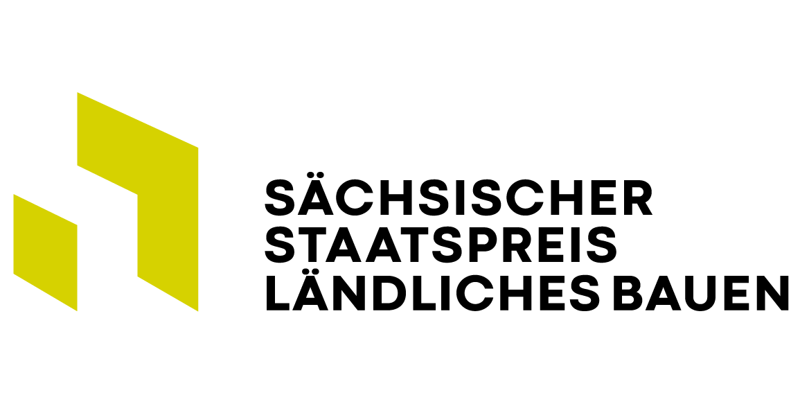 Sächsischer Stattspreis Ländliches Bauen Logo: Sächsischer Stattspreis Ländliches Bauen